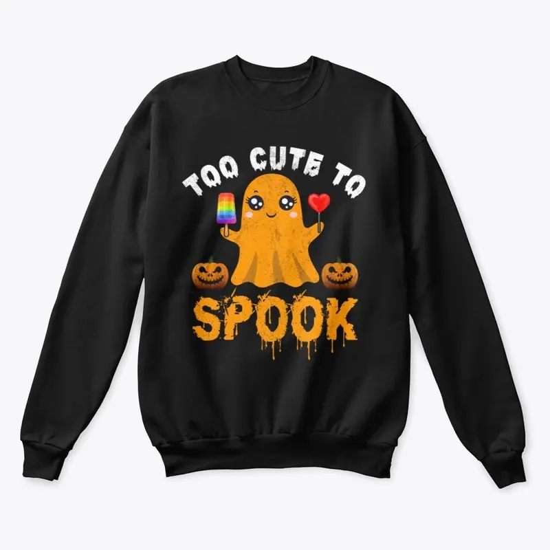 Too Cute to Spook - Halloween T-shirt