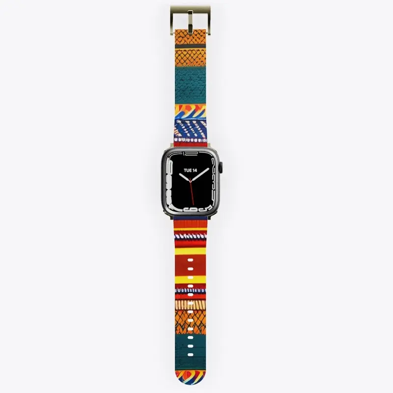 African Pattern Apple Watch 