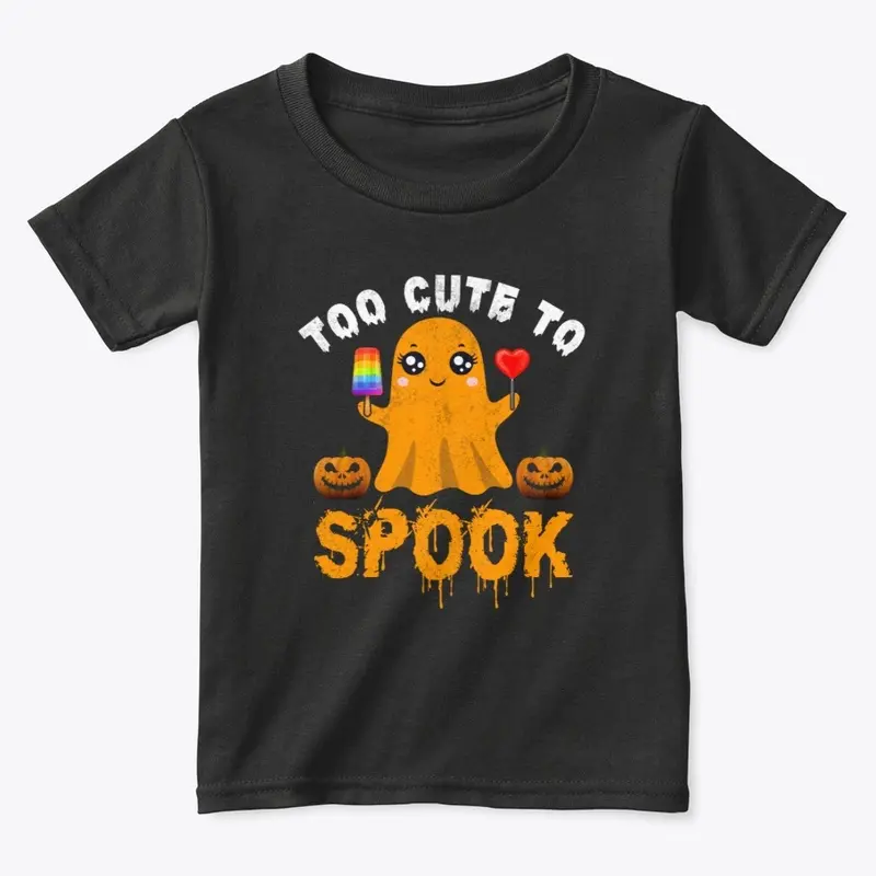 Too Cute to Spook - Halloween T-shirt